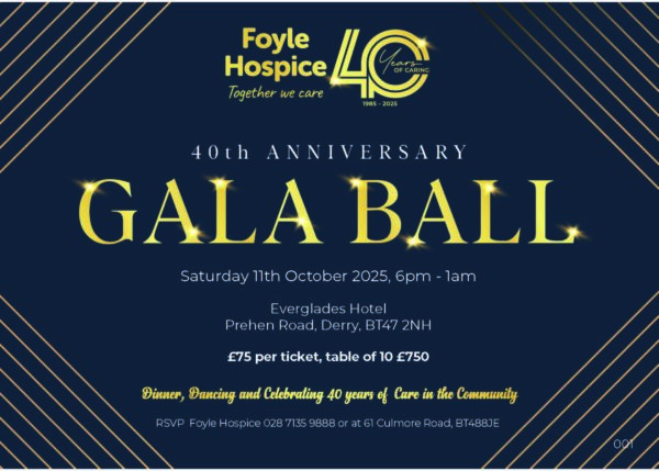 40th Anniversary Tickets Gala Ball