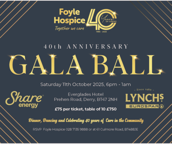 40th Anniversary Tickets Gala Ball