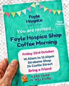 Coffee Morning in aid of Foyle Hospice